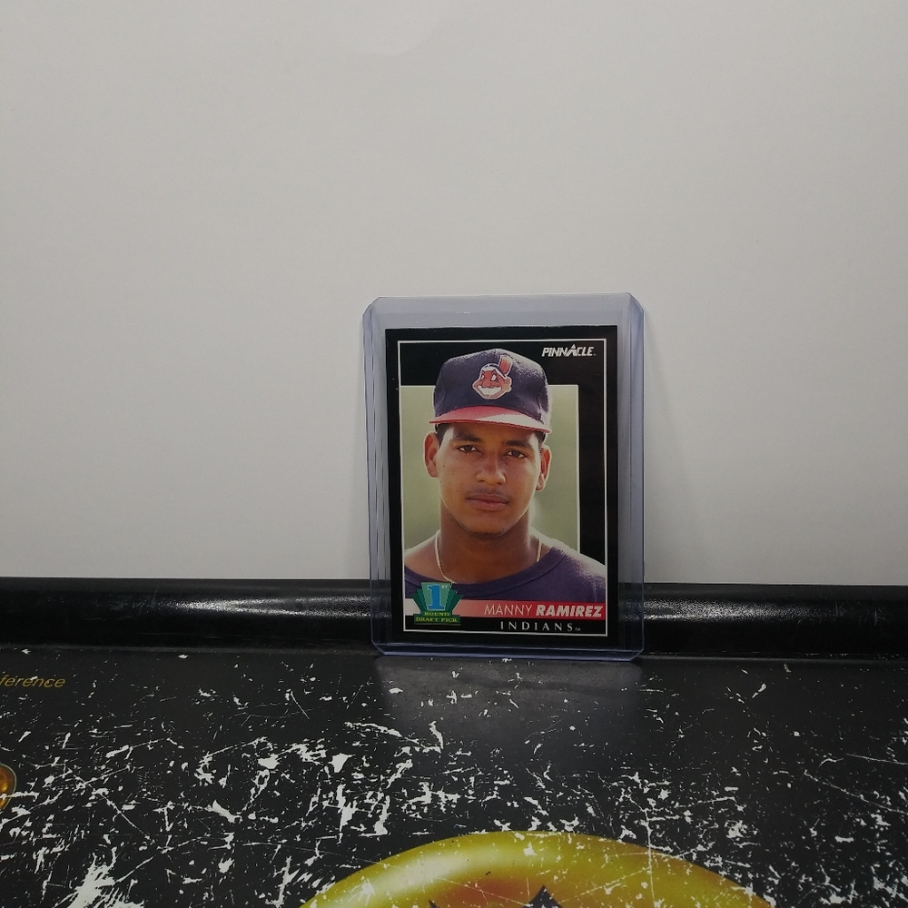1992 Pinnacle Baseball Manny Ramirez Rookie Card #295